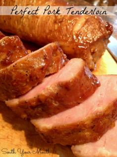 South Your Mouth: Perfect Glazed #Pork Tenderloin recipe