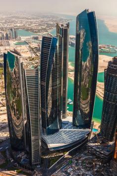 #AbuDhabi - City of sky scrapers.