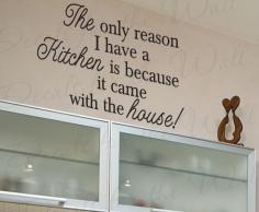 Kitchen Art: Funny Decal