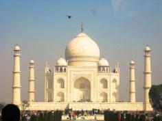 the Taj Mahal
