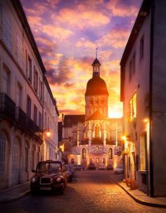 Sunset in #Beaune by Thomas Kuipers on 500px #France #Europe