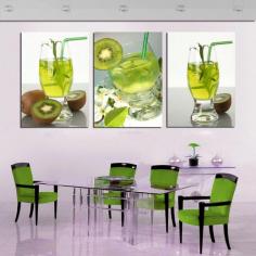 Kitchen Art: Bright Green Pictures