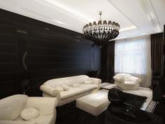 Black and White Living Room