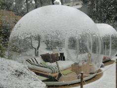 Attrap Reves Hotel, France    This France hotel is much cooler than those snow globes you brought home from your last vacation. Rooms here offer a complete (and insulated!) view of this winter wonderland.