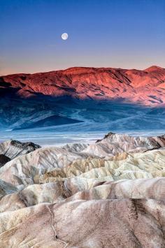 Death Valley Moonrise, California