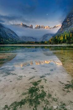 Landro lake Alto Adige - Dolomites, Italy. Marco Milanesi.