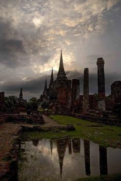 Ayutthaya, the anicient captial of Thailand {by Darren Wilch}