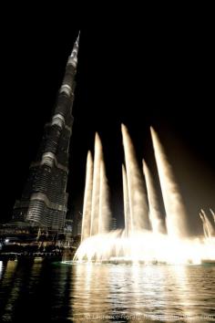 Burj Khalifa, the world’s tallest man made structure (830m) in Dubai