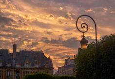 Paris at dusk.           theconfiseddasher...