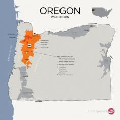 [Map] "Oregon wine region (US) - Willamette Valley focus" Jan-2014 by Winefolly.com