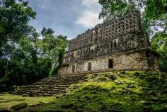The Gran Acrópolis of Yaxchilán, easily one of my Top 5 Mayan sites—and the second the hardest to reach, so far. Discovered by Sergio Camalich at Archaeological Site of Yaxchilán, Chiapas, Mexico