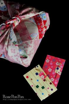 Japanese wrapping cloth, Furoshiki 風呂敷