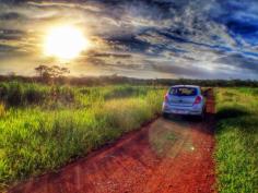 Hill Top Farmstay, Cooktown, Australia - Up near Cooktown in Queensland, Australia is the beginning of the Outback with the classic red dirt roads. Here feels like the end of the world, taking 3 hours to get to the closest city south. Definitely worth a visit!