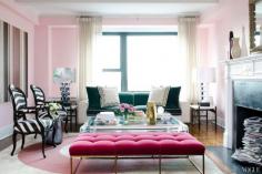 Pink Living Room