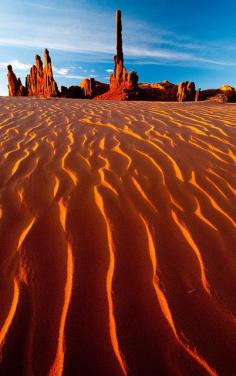 Totem Pole Dunes, Arizona, United States.