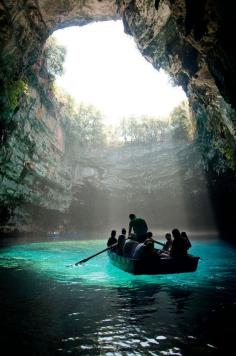 Melissani Lake, Kefalonia, Greece