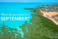 Where did you travel to in September? Come and tell us on the blog!