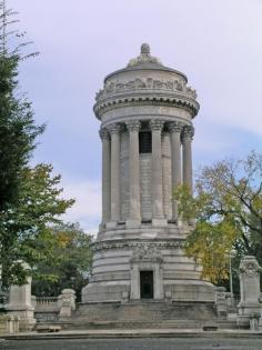 Soldiers and Sailors Memorial - Riverside Drive around West 90th Street, NYC, New York - official ceremony held there every Memorial Day.