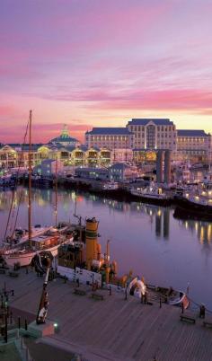The wharf at Cape Town, South Africa
