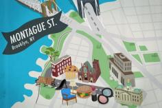 Montague Street: The Shopping Street of Historic Brooklyn Heights... Brooklyn Heights is just about 15 blocks tall and five blocks wide. The role it plays in Brooklyn's history, and in the popular imagination, looms much larger.
