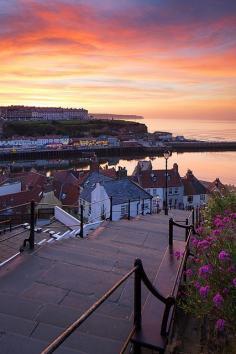 199 Steps to the sea, Whitby, England