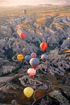 Goreme, Nevşehir, Turkey - Balloon ride over Cappadocia