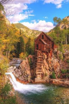 Crystal Mill, Colorado.