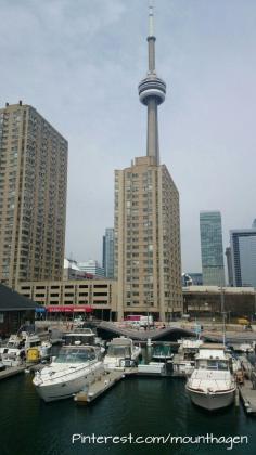 
                        
                            CN Tower #Toronto with  harbour view
                        
                    