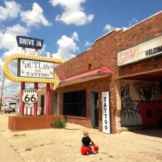 Visit Route 66's Tucumcari, NM with a toddler.