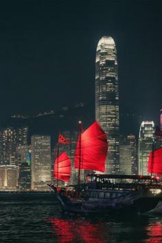 Victoria Harbour, Hong Kong. Hong Kong has the best skyline