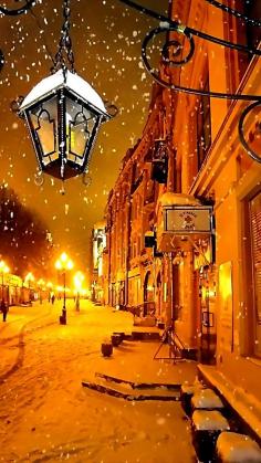 
                        
                            Snow In Moscow At Night
                        
                    