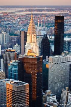 
                        
                            New York Skyscrapers centered by Chrysler Building - my fav building in NYC, United States.
                        
                    