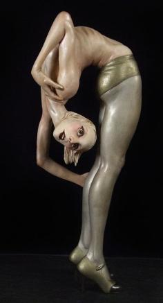 ☆ Molly Swirl .: Carved Sculpture :. Artist Jared Joslin ☆
