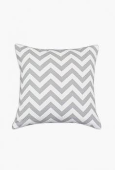 Chevron Pillow Slate Gray