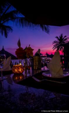 Lotus Village Resort-Muine, Phan Thiết, Vietnam - diner @ twilight