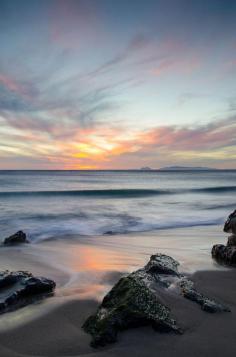 Sunset West, Pt. Mugu, California, Copyright: Karen Abel