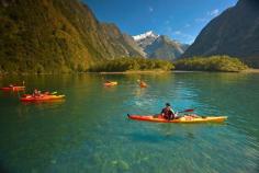 
                        
                            Kayaking in the 8th wonder of the world...Milford Sound in New Zealand
                        
                    