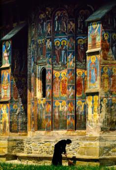 The Jerusalem of Romanian people, Bukovina is famous for its unique painted monasteries admitted to the UNESCO list of universal art monuments.Seven of them--including the Monastery of Moldovița--were placed on UNESCO World Heritage list in 1993. www.romaniasfrien...
