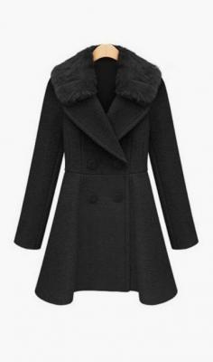 
                        
                            Bestselling Faux Fur Embellished Black Woolen Trench Coats
                        
                    