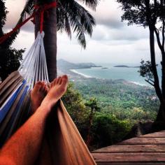 Chillin on a hammock in #Koh Samui, Thailand. Have you been?