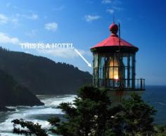 One of these hotels is a helicopter.