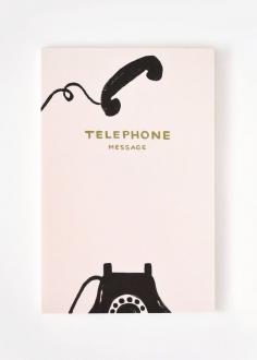 Vintage Telephone Notepad