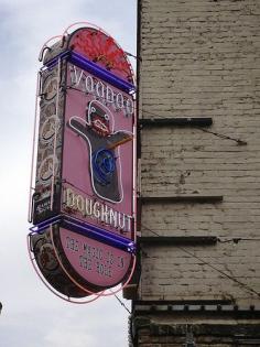 
                        
                            Voodoo Doughnut - Portland, Oregon...pit stop before our train ride to Seattle!? @Emily Schoenfeld Malm
                        
                    