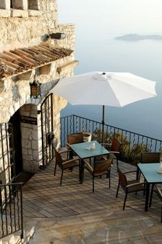 
                        
                            Chateau Eza - Eze, France. Imagine a light lunch with a crisp wine here!
                        
                    