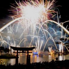WHO have you seen ILLUMINATIONS with? at EPCOT!