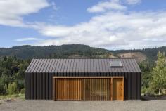 
                        
                            Elk Valley Tractor Shed | FIELDWORK Design & Architecture; Photo: Brian Walker Lee | Archinect
                        
                    