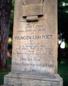 
                        
                            John Keats's Grave in Rome, Italy
                        
                    