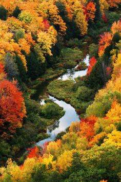 Porcupine Mountains Wilderness State Park, Michigan, United States.