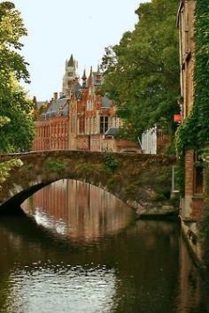 
                        
                            Canal Bridge, Bruges, Belgium. #Travel. Place to Go: www.pinterest.com...
                        
                    
