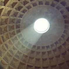 
                    
                        Visit the Pantheon around 12am to see the sunlight entering the dome at its maximum beauty. More about Rome: www.geekyexplorer... Discovered by Geeky Explorer at Rome, Italy
                    
                